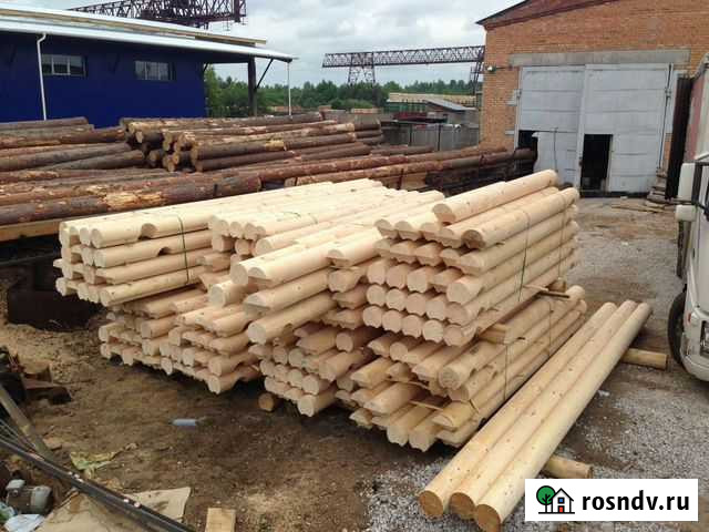 Срубы из оцилиндрованного бревна под проект 200 мм Вологда - изображение 1
