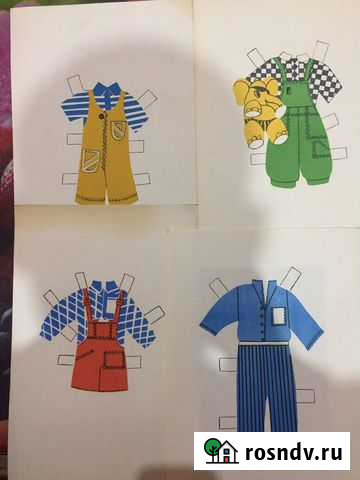 Одежда бумажная для кукол СССР Иркутск - изображение 1