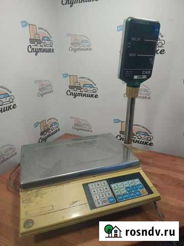 Торговые весы Cas. Доставка бесплатно Хабаровск - изображение 1