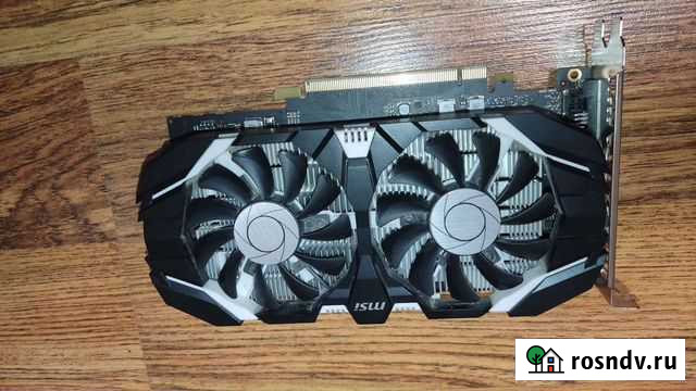 Видеокарта MSI armor OC GTX 1050 2GB Семикаракорск - изображение 1
