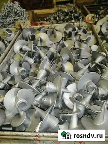 Литые наконечники для винтовых свай Астрахань - изображение 1