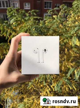 Наушники airpods 2 Белгород - изображение 1