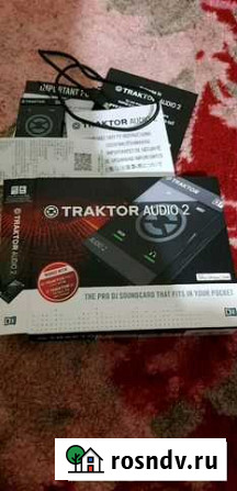 NI Traktor Audio 2 MK2 Звуковая Карта Ростов-на-Дону - изображение 1