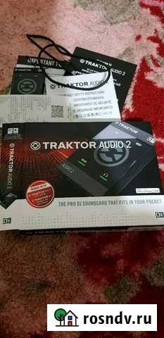 NI Traktor Audio 2 MK2 Звуковая Карта Ростов-на-Дону - изображение 1