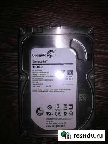 HDD 1000GB SATA Тольятти - изображение 1