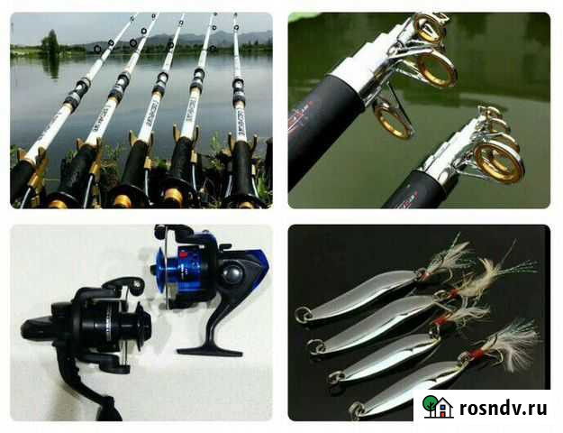 Катушка удочка спининг кручки блесна + прокат Анапа - изображение 1