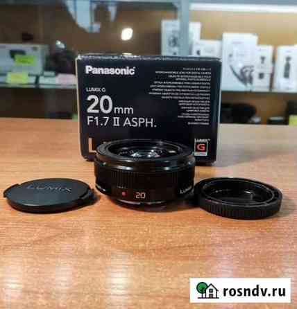 Panasonic 20mm f/1.7 asph II Санкт-Петербург