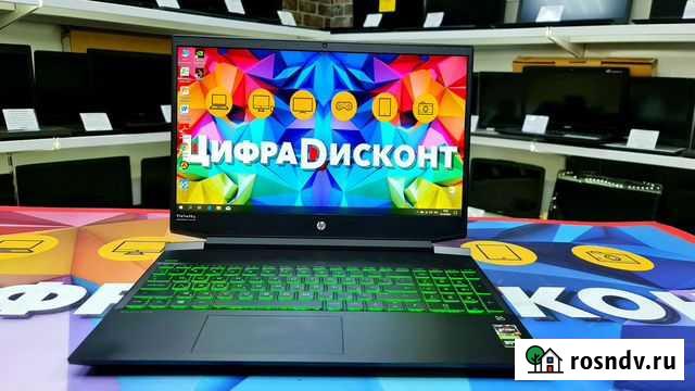 HP Ryzen 7 3750H 16gb SSD 1tb GTX 1660ti 144Hz Челябинск - изображение 1