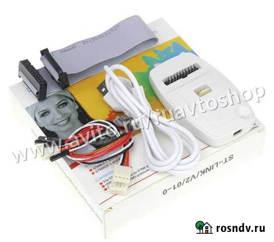 ST-link/V2 ST-link V2 программатор STM8 и STM32 Екатеринбург - изображение 1