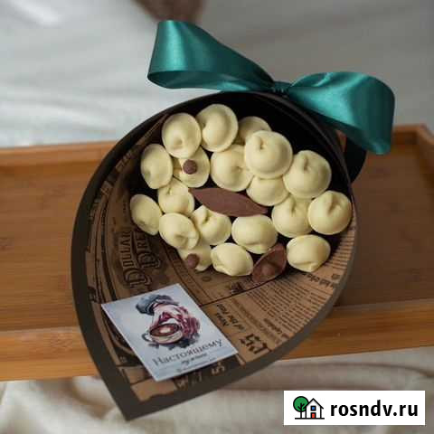 Съедобные букеты для мужчин шоколадные пельмени Казань - изображение 1