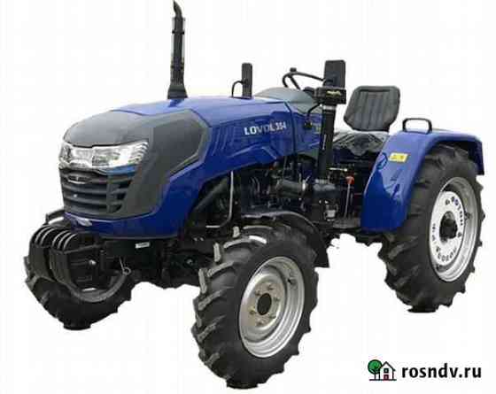Минитрактор Lovol FotonTE-354 HT реверс + щетка Абакан