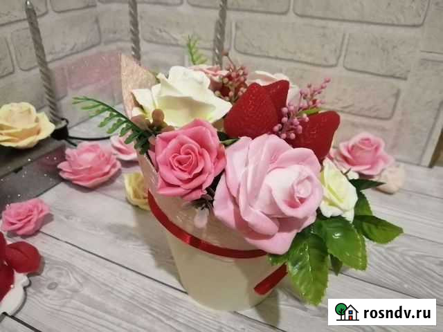 Букет цветов из мыла Пермь - изображение 1