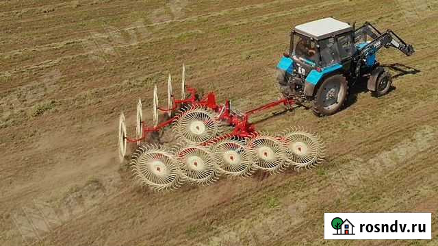 Грабли валкообразователи 6.4 м Caddy 10, рассрочка Красноярск - изображение 1