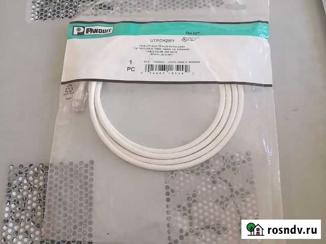 Серверный кабель патч-корд Panduit 2m Нижний Новгород - изображение 1