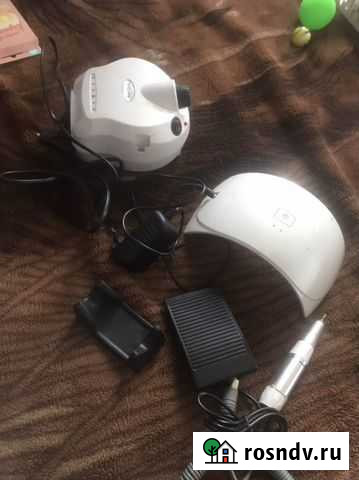 Лампа и фрезер для маникюра Клинцы - изображение 1