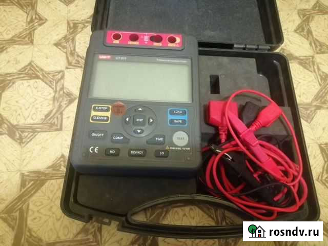 Мегаомметр Uni-t 511 Октябрьское - изображение 1