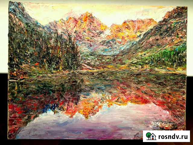 Картина маслом на холсте Лениногорск - изображение 1