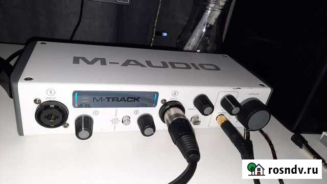 Звуковой интерфейс M Audio M track II Санкт-Петербург - изображение 1