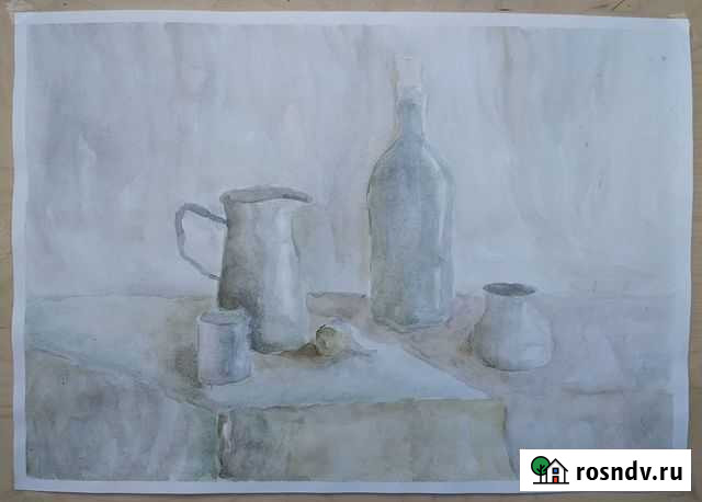 Живопись натюрморт акварель Краснодар - изображение 1