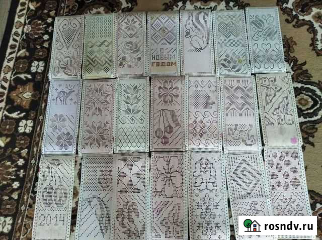 Перфокарты для вязальных машин Рассказово - изображение 1