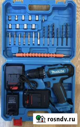 Шуруповерт makita 18В с набором хит 2022 Пермь - изображение 1