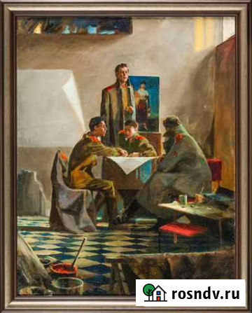 Картина Солдаты СССР, 1970-е гг Москва - изображение 1