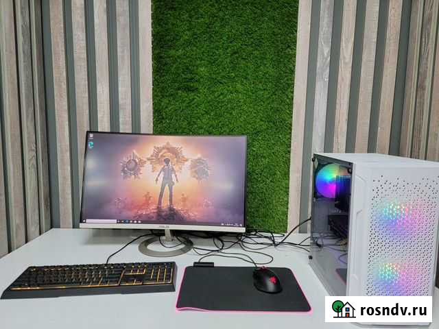 Игровой I5-10400F/8gb DDR4/ssd240gb/GT1030-2gb Воронеж - изображение 1