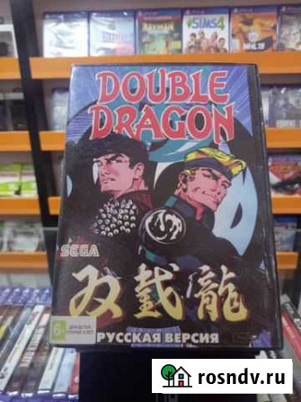 Double Dragon (Sega 16 bit Картридж) Ростов-на-Дону - изображение 1