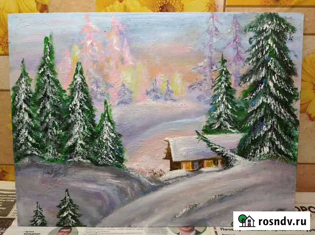 Картина маслом Кострома - изображение 1