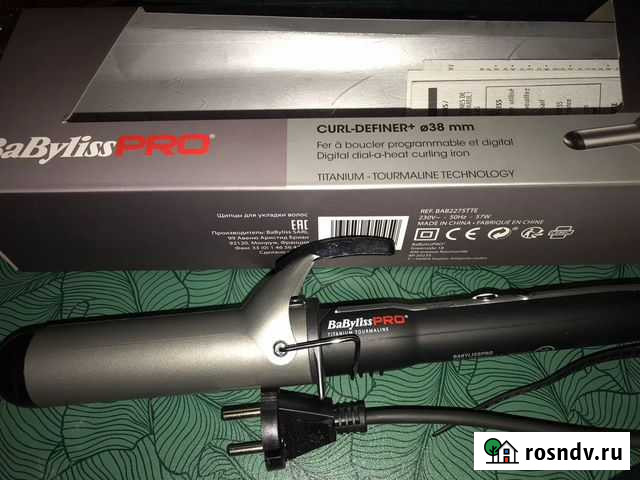 Babyliss pro curl defender 38mm Москва - изображение 1