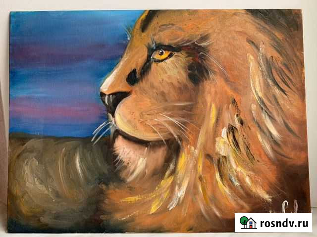 Картина маслом на холсте авторская Москва - изображение 1