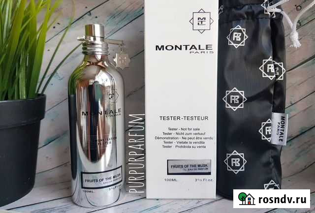 Тестер montale fruits OF THE musk 100 мл Пермь - изображение 1