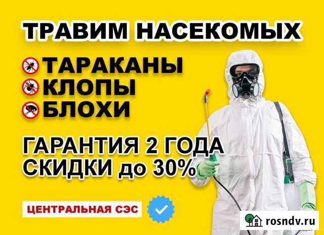 Травим клопов, блох, тараканов Новокузнецк - изображение 1
