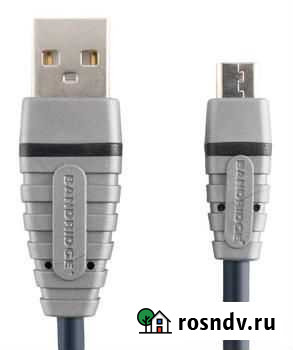 Кабель USB A-B Bandridge 2 метровый Гусь-Хрустальный - изображение 1