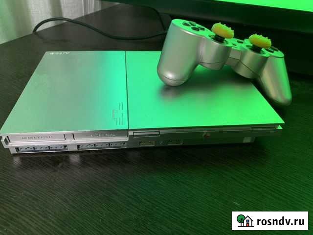 Sony PS2 (не прошита; silver) Рассвет - изображение 1