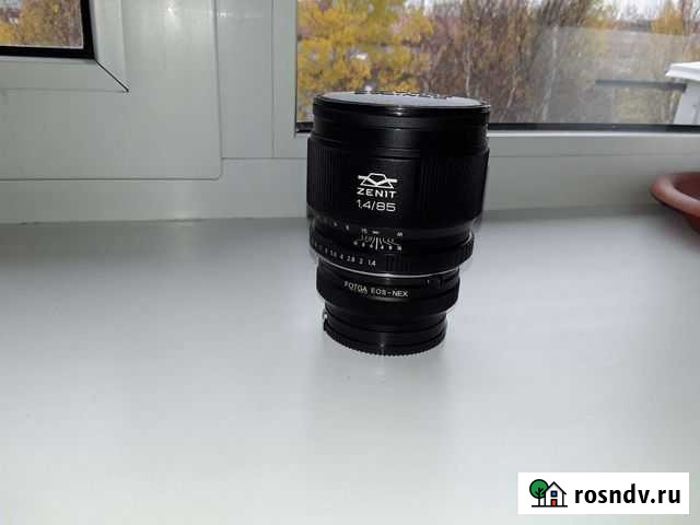 Объектив зенитар-85/1,4 (кенон) Нижневартовск - изображение 1