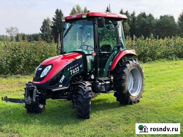 Минитрактор Tym T433HST с кабиной Абакан - изображение 1