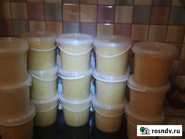 Мёд липовый очень вкусный, осталось немного Калининград - изображение 1