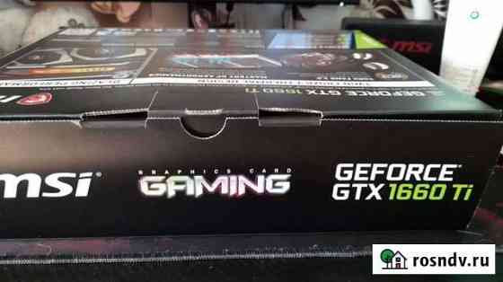 MSI GeForce GTX 1660 Ti gaming X 6G Москва