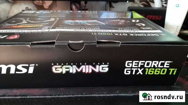 MSI GeForce GTX 1660 Ti gaming X 6G Москва - изображение 1