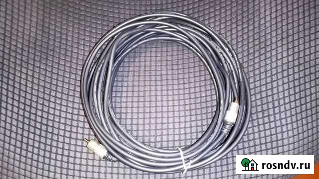 Кабель Luxmann 1RCA-1RCA 10м Воркута - изображение 1