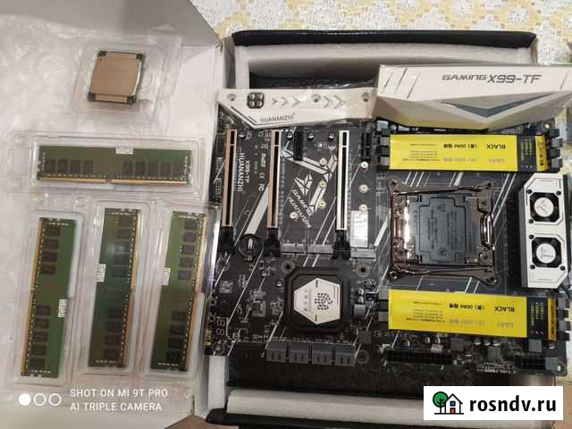 Huananzhi X99-TF, 2680V3, 32GB DDR 4, cooler Мурманск - изображение 1
