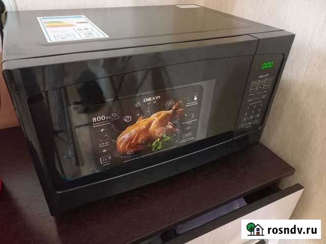 Микроволновая печь dexp ES-70 черный Таганрог - изображение 1