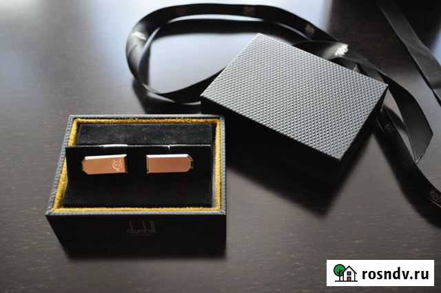 Dunhill. запонки оригинал Тула - изображение 1