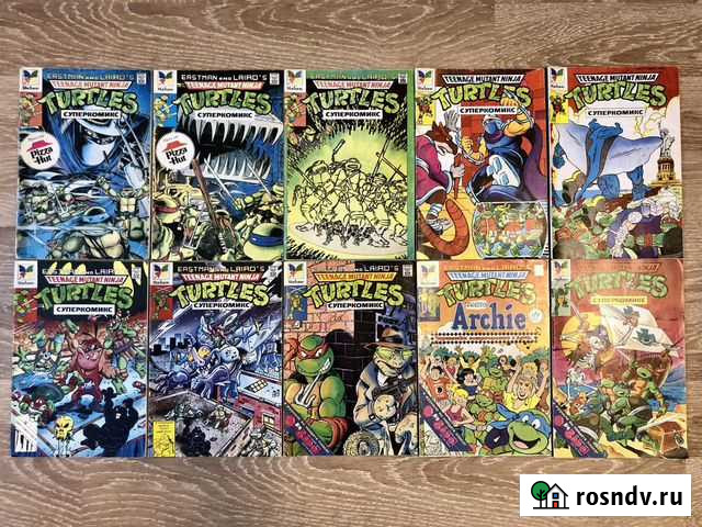 Черепашки-ниндзя Суперкомикс (Махаон) Санкт-Петербург - изображение 1