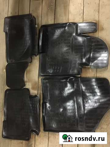 Коврики резиновые Хендаи Santa FE 2015г Тула - изображение 1