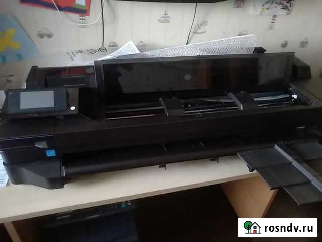 Плоттер пробег 1700 стр. HP DJ Т520 36 А0 914мм Санкт-Петербург - изображение 1