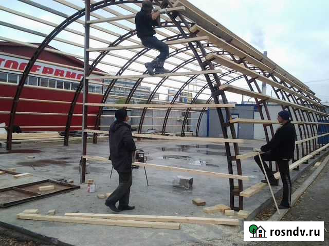 Монтаж ж/б и м/к,ангары,склады Новокузнецк - изображение 1