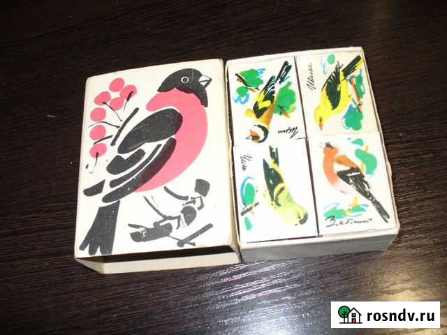 Наборы спичек Певчие птицы Великий Новгород - изображение 1
