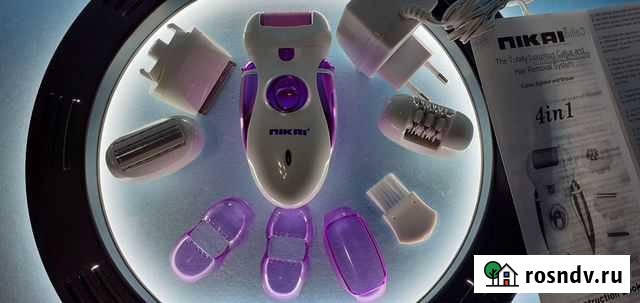 Косметический эпилятор 4в1 + Бритва Триммер Пилка Самара - изображение 1